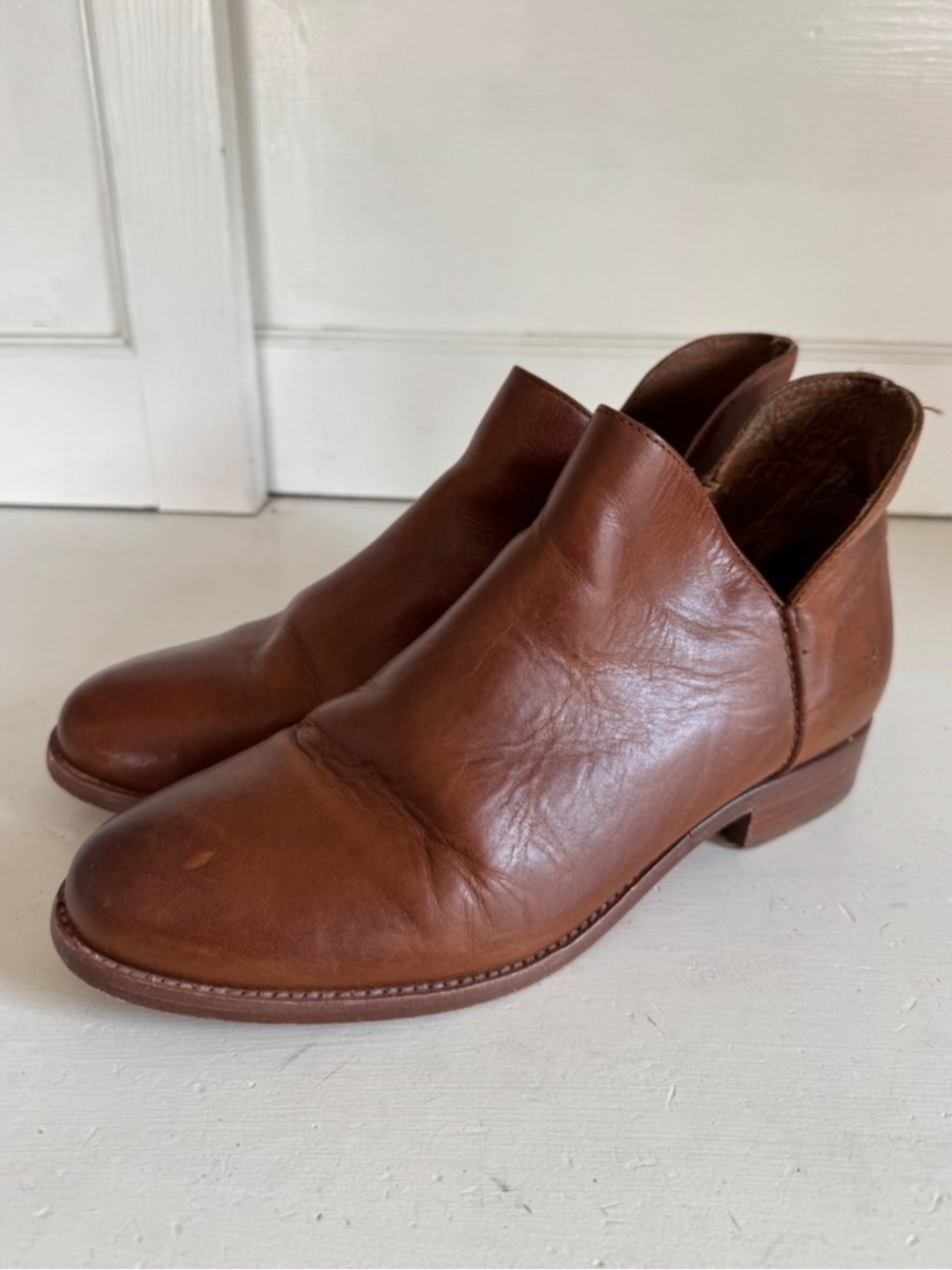 Frye Melissa Shootie leather ankle boots size 8.5